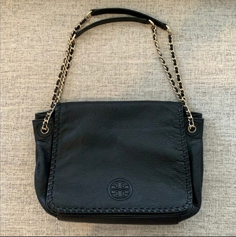 Tory Burch Black leather purse